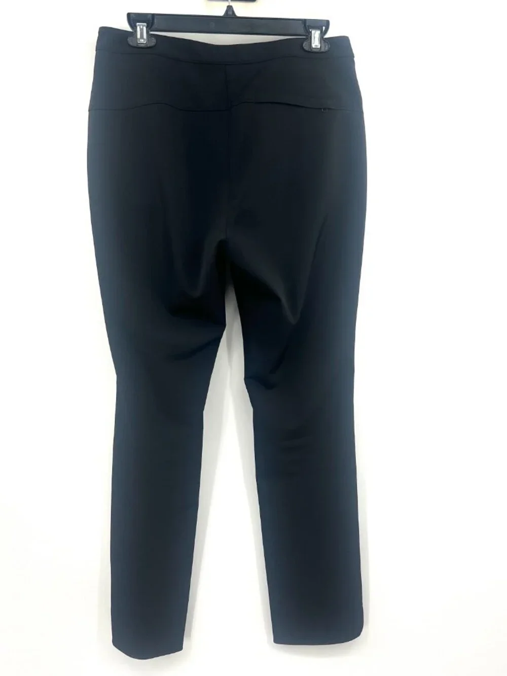 Theory Go Pant Becker Black Tapered Pants Women's 4